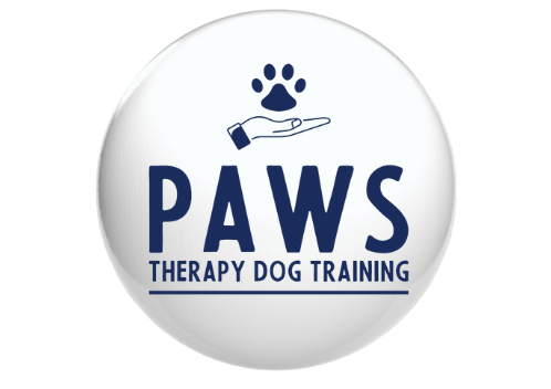Paws therapy dog training logo